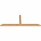 Ekena Millwork Portland Timber Gable Bracket, Western Red Cedar, 108"W x 40"H x 3 1/2"D x 5 1/2"F, 9/12 Pitch GBW108X40X0406POR00SWR - alternate 5